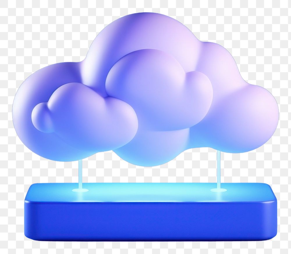 PNG Cloud Computing Creative Icon cloud technology outdoors. AI generated Image by rawpixel.