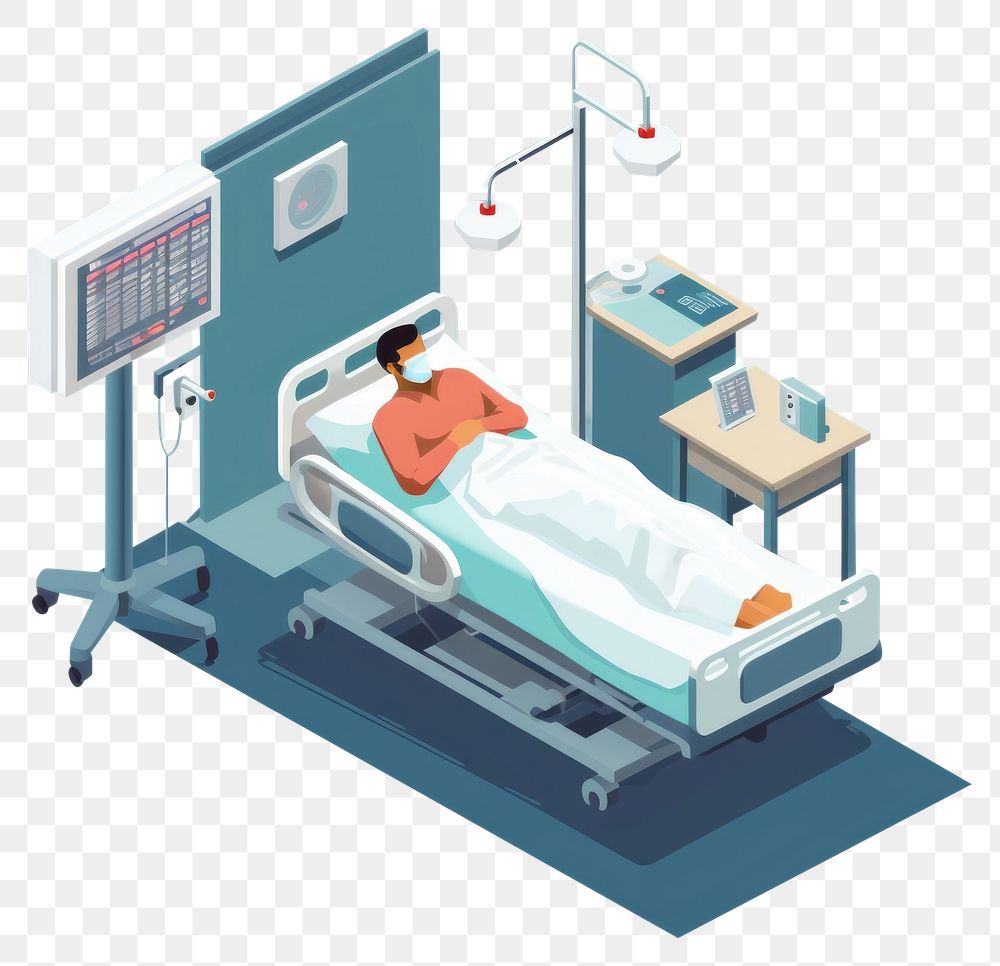 PNG  Doctor in hospital reading patient EMRs clinic adult architecture. AI generated Image by rawpixel.