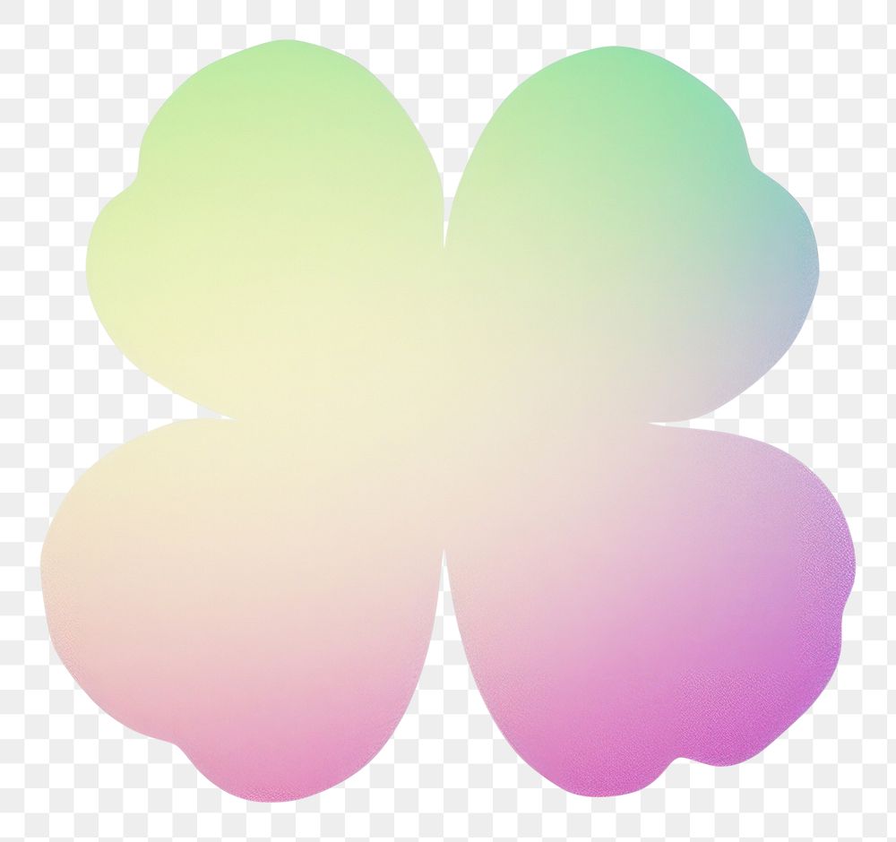 PNG Clover leaf icon purple flower petal. AI generated Image by rawpixel.