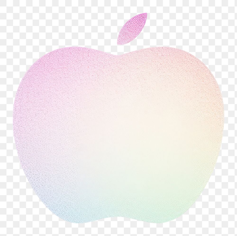 PNG Apple icon heart technology abstract. AI generated Image by rawpixel.