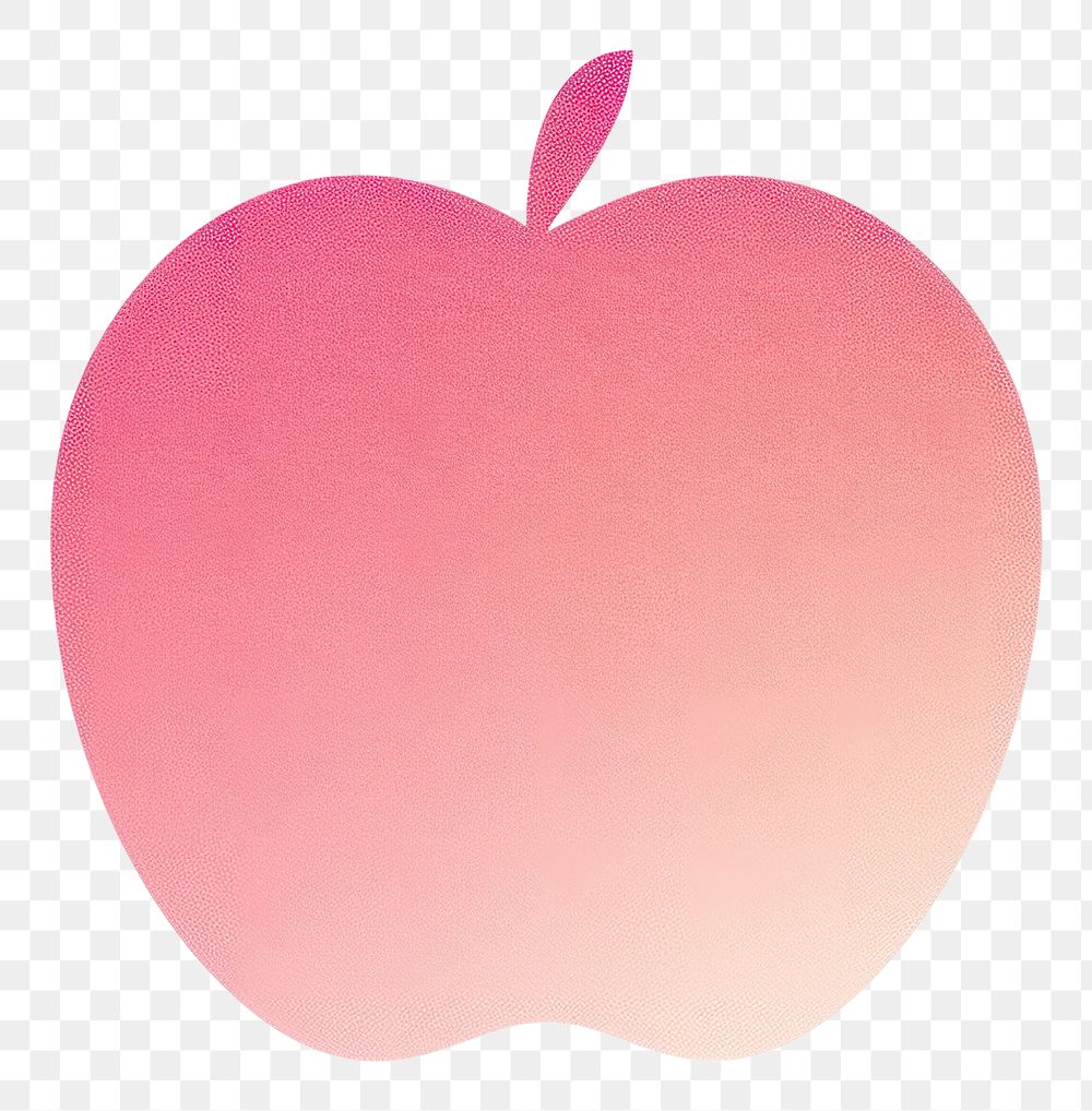 PNG Apple icon fruit heart plant. AI generated Image by rawpixel.