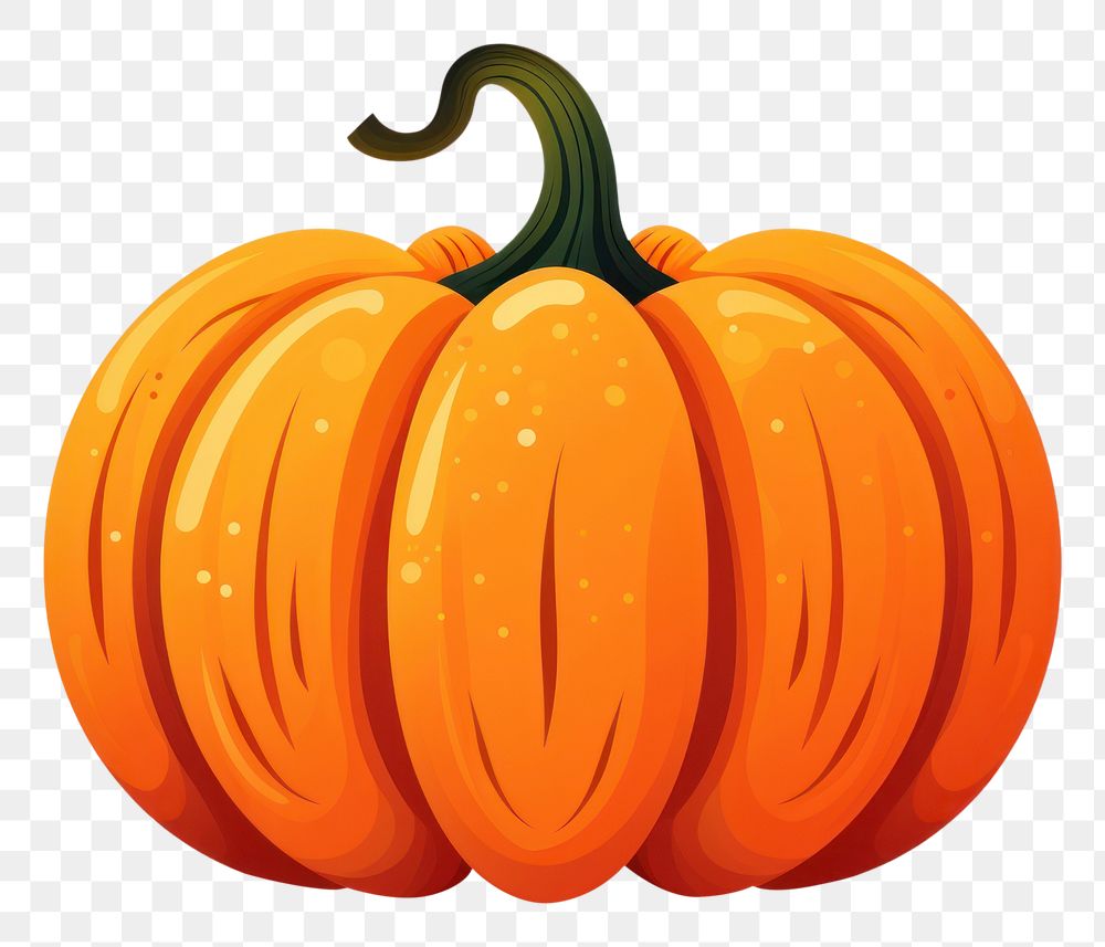 PNG A halloween pumpkin vegetable plant food. AI generated Image by rawpixel.