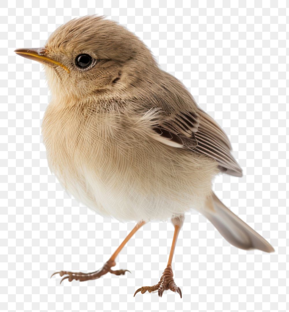 PNG A cute tiny bird sparrow animal beak. 