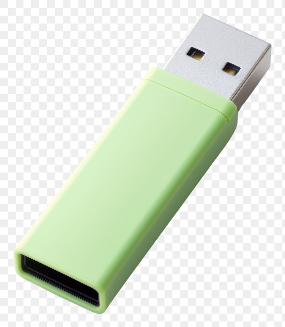 PNG A Foldable USB flash drive white background usb flash drive electronics. AI generated Image by rawpixel.