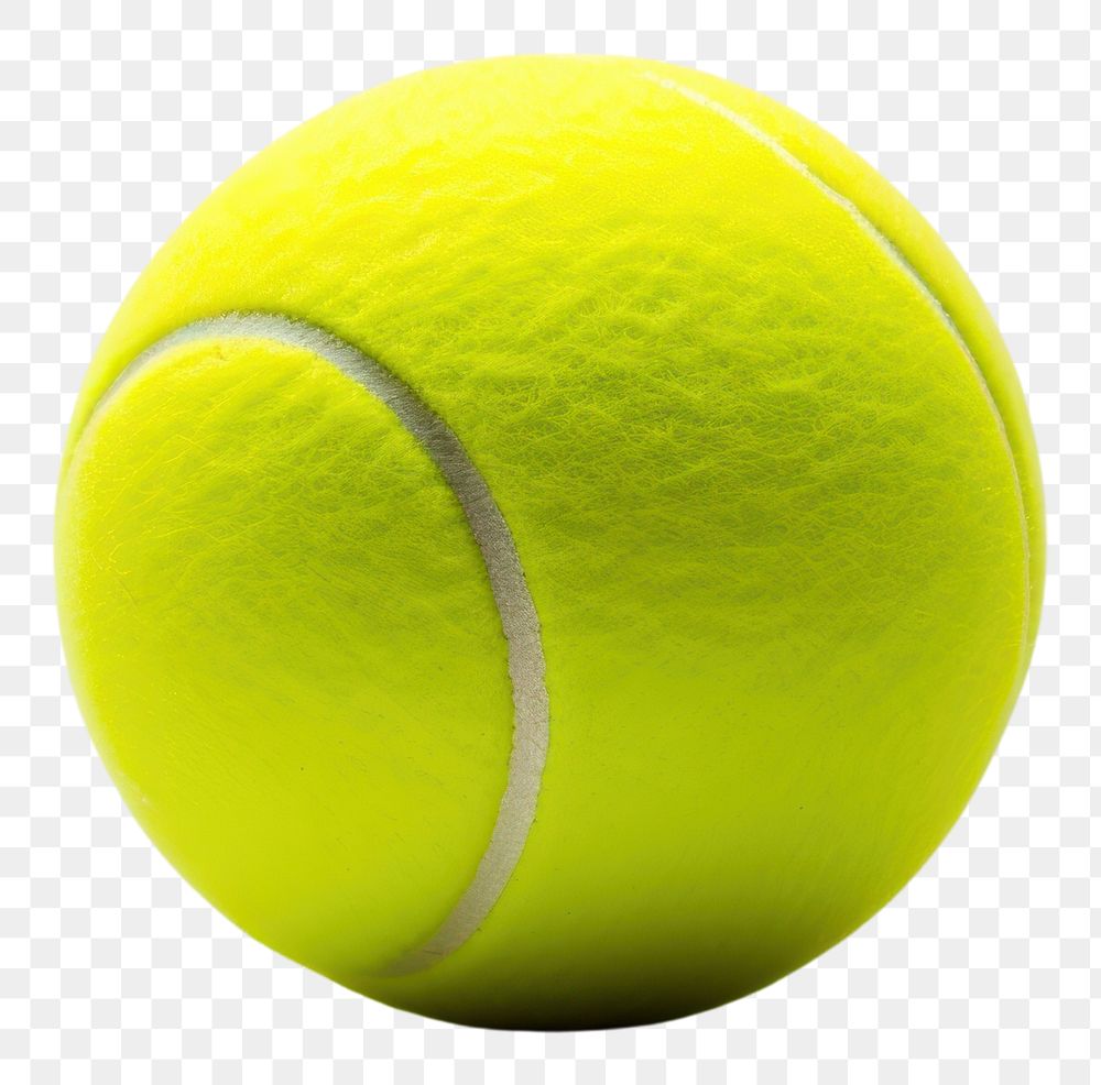 PNG  A Tennis ball tennis sports tennis ball. AI generated Image by rawpixel.