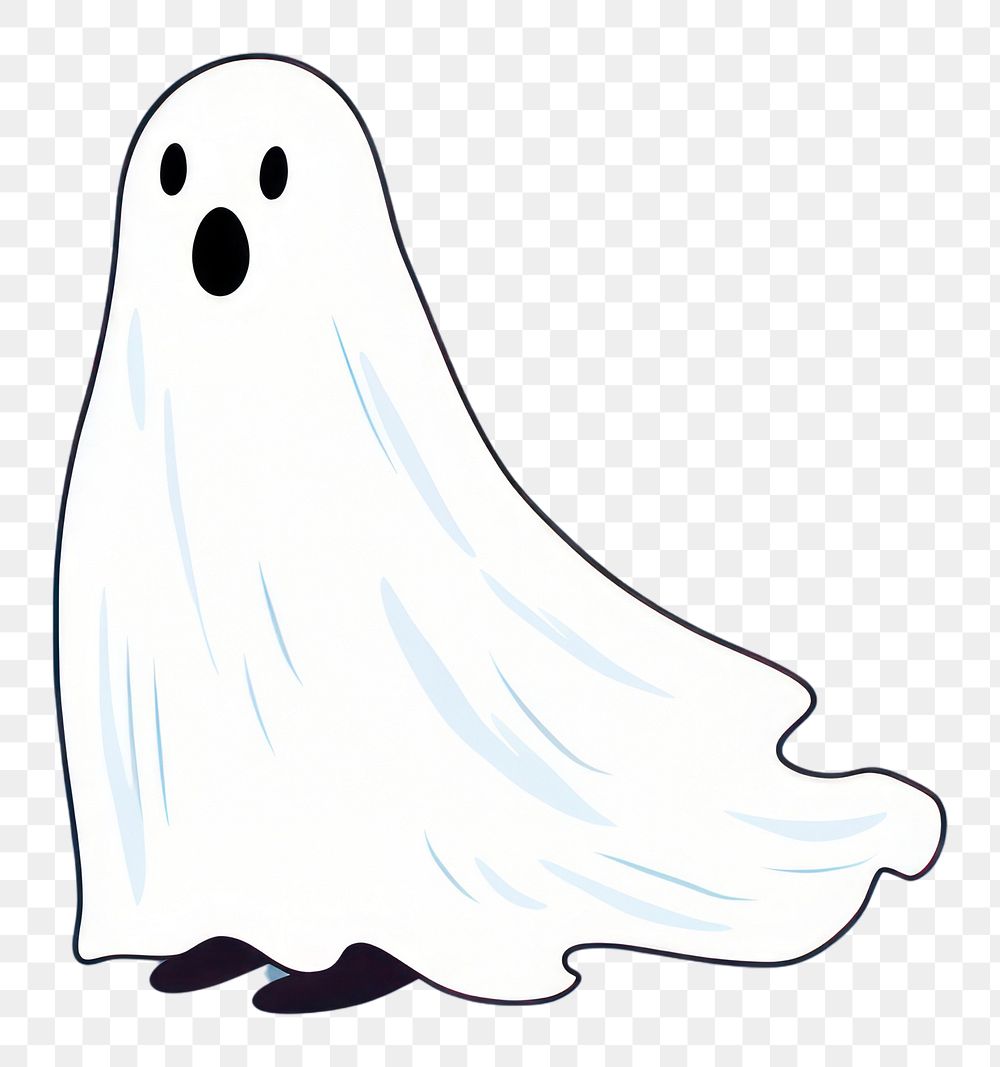 PNG Ghost cartoon representation celebration. AI generated Image by rawpixel.