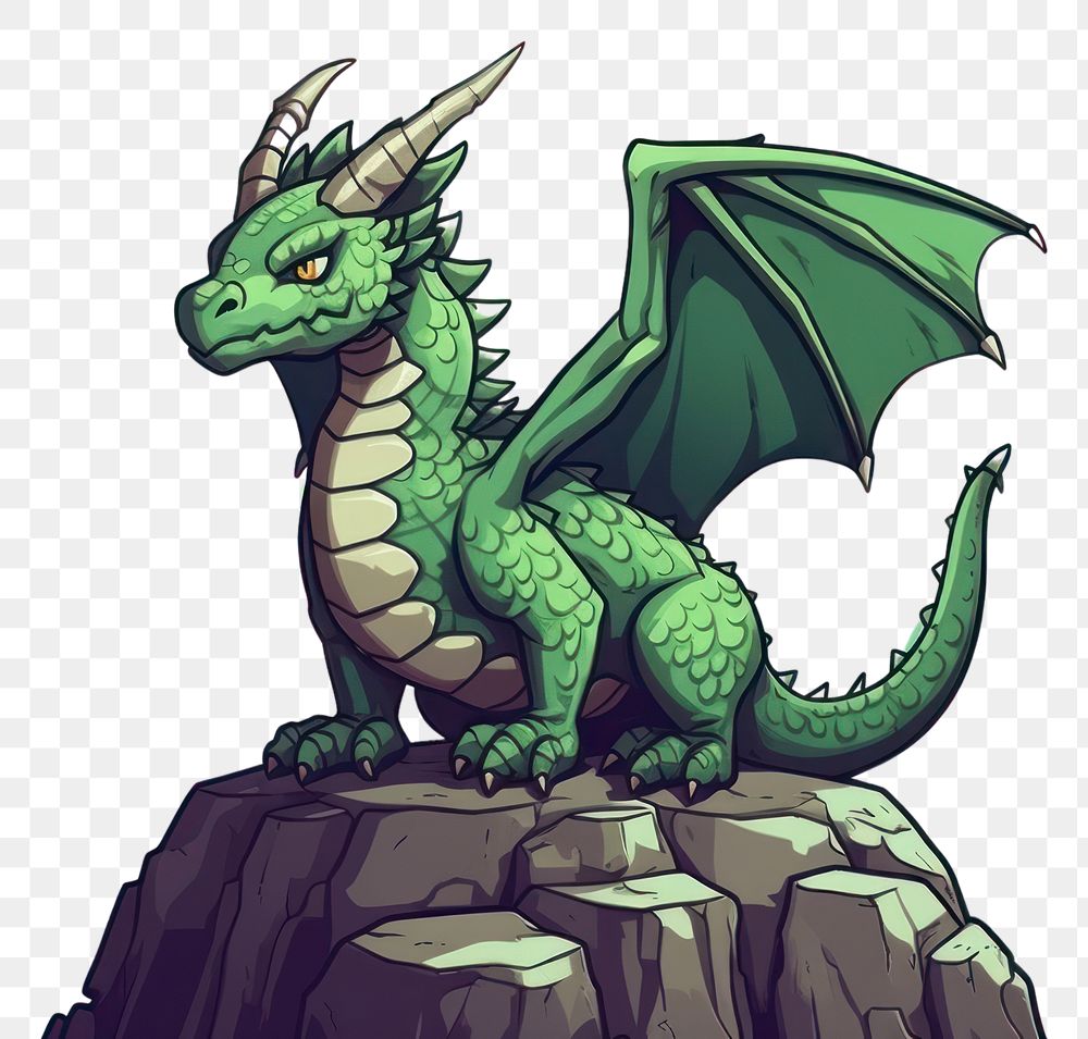PNG  Gaming dragon representation creativity. AI generated Image by rawpixel.