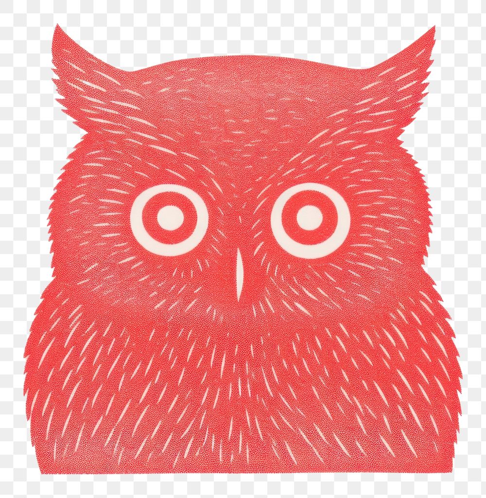 PNG Owl art animal bird. AI generated Image by rawpixel.