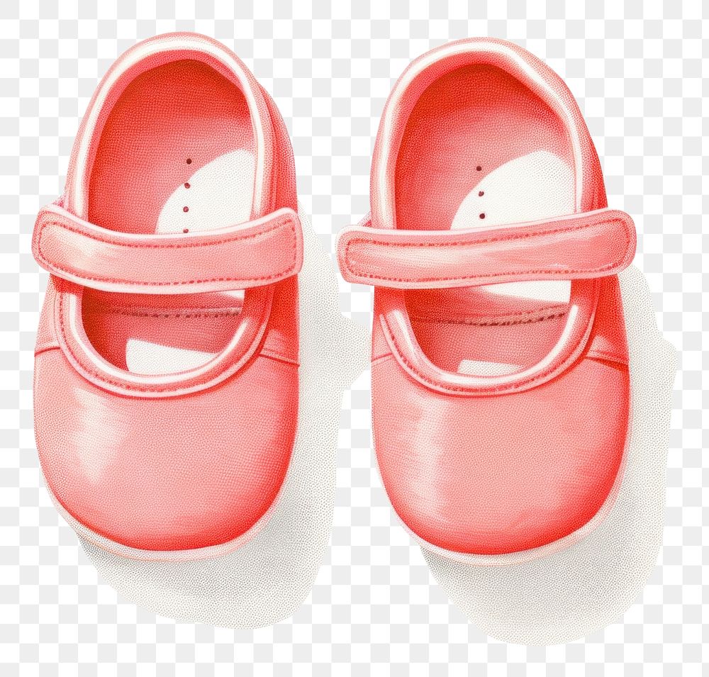 PNG Baby shoes footwear white background standing. AI generated Image by rawpixel.