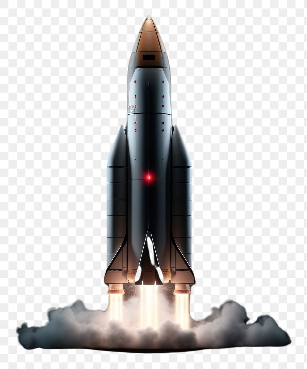 PNG Minimal rocket ship aircraft vehicle missile. AI generated Image by rawpixel.