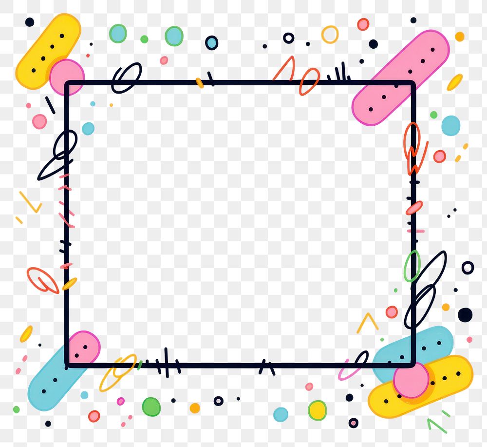 PNG Scribble lines backgrounds paper frame. AI generated Image by rawpixel.