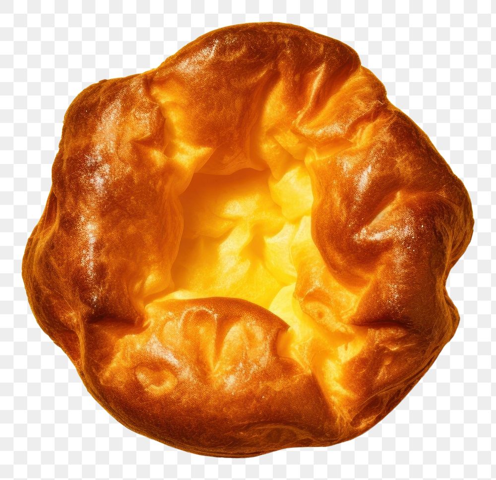 PNG  Yorkshire pudding bread food freshness. AI generated Image by rawpixel.