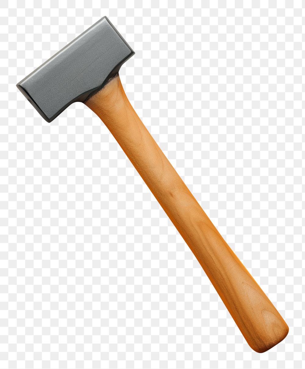 PNG  Hammer tool yellow device. AI generated Image by rawpixel.