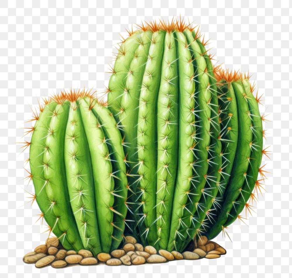 PNG Cactus cactus plant white background. AI generated Image by rawpixel.