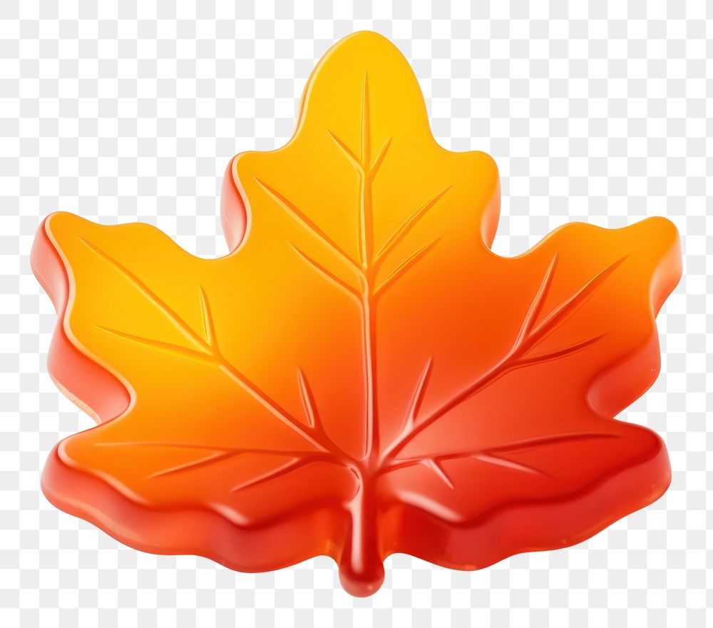 PNG Maple leaf plant shape tree. AI generated Image by rawpixel.
