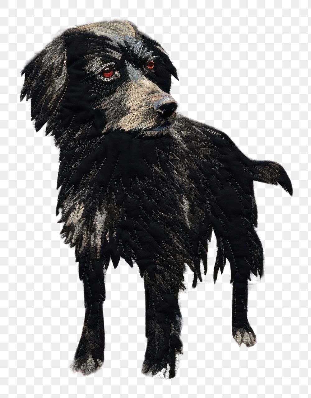 PNG Dog run animal mammal pet. AI generated Image by rawpixel.