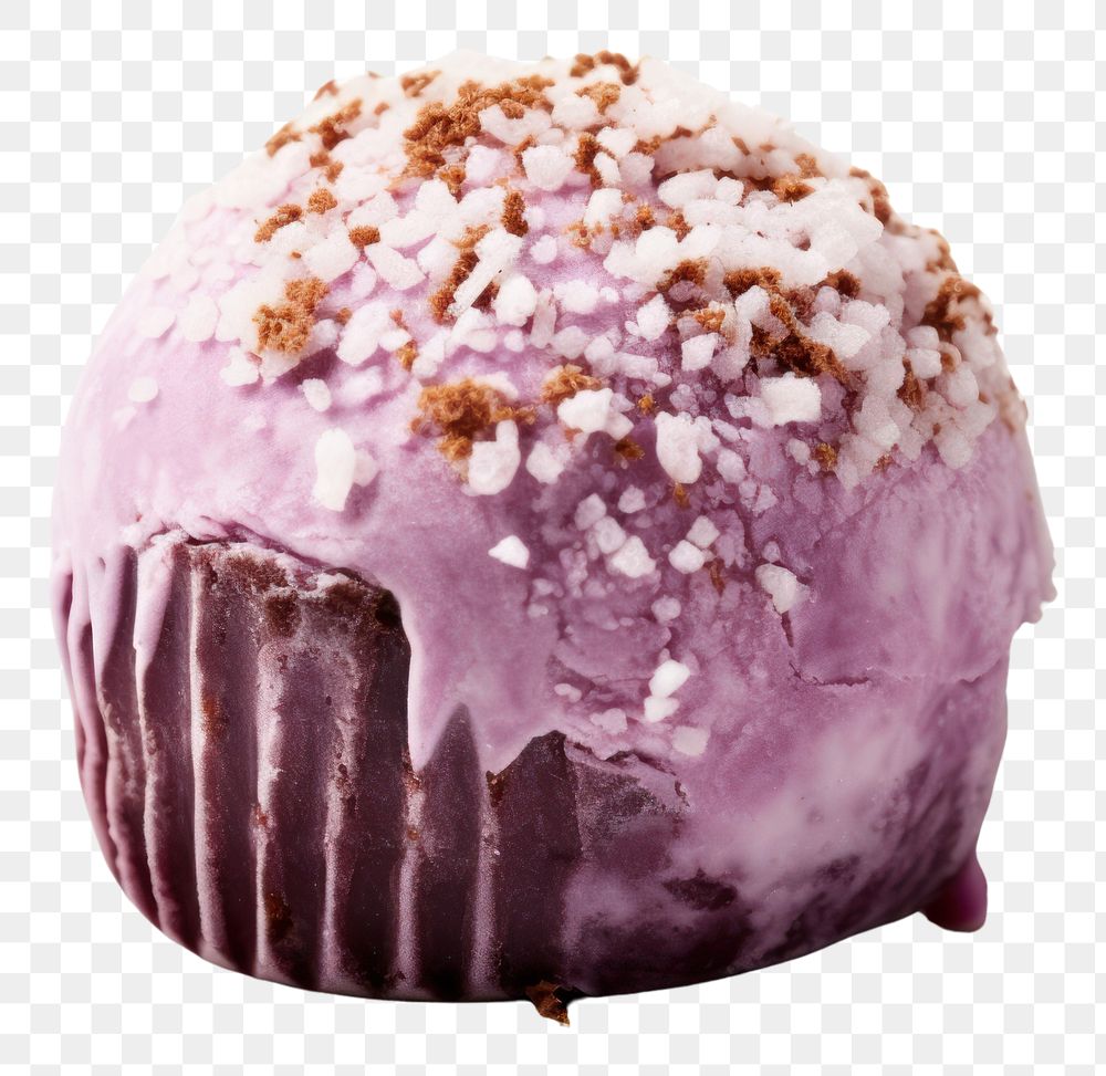 PNG Chocolate Truffle chocolate dessert purple. AI generated Image by rawpixel.