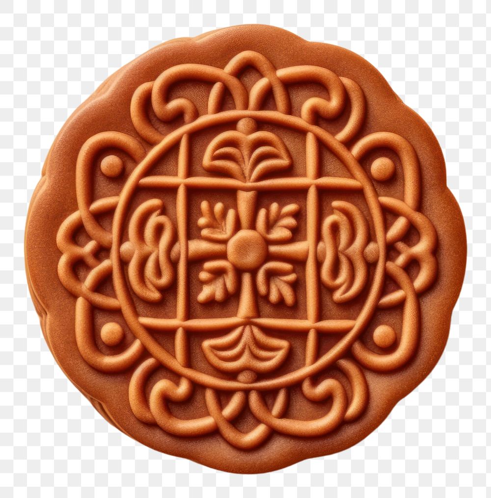 PNG  Mooncake food confectionery creativity. AI generated Image by rawpixel.