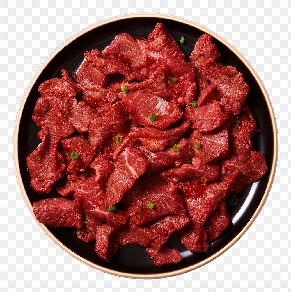PNG  Bulgogi meat food beef. AI generated Image by rawpixel.