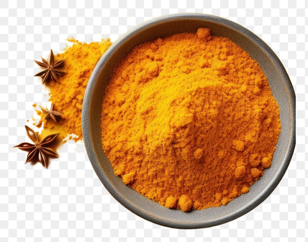 PNG  Curry powder spice food. AI generated Image by rawpixel.