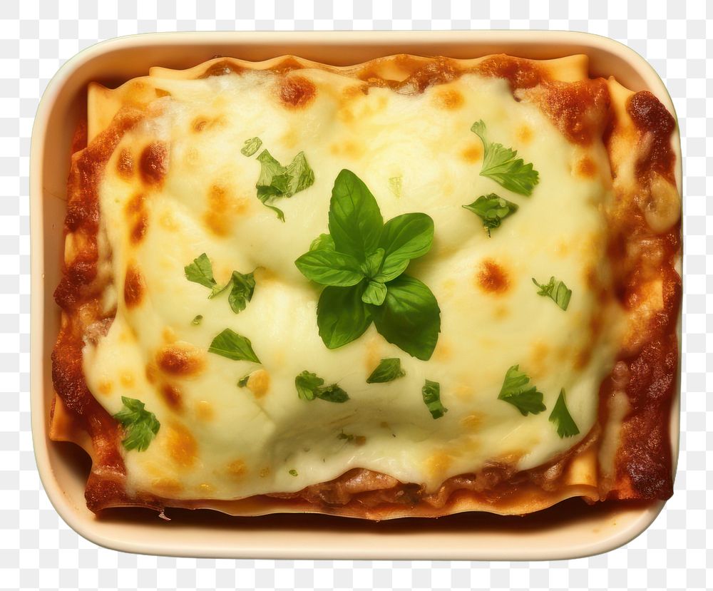 PNG  Delicious lasagna pizza food vegetable. AI generated Image by rawpixel.
