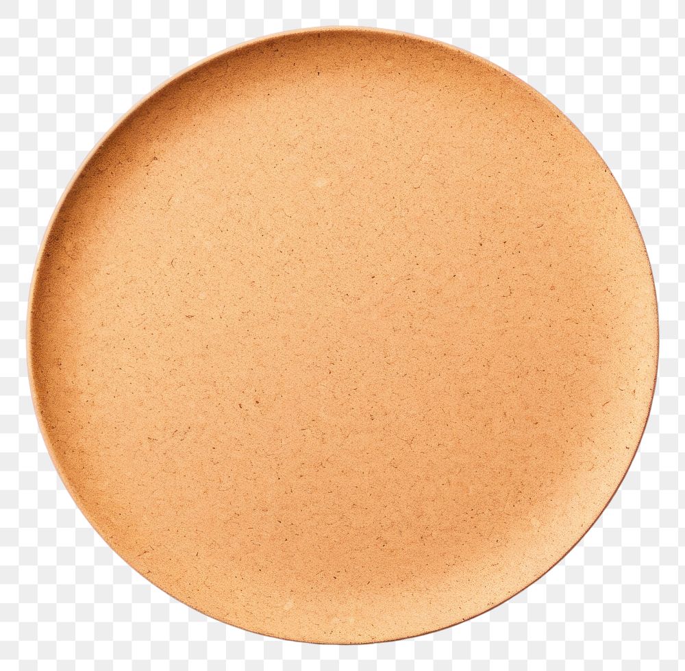 PNG  Empty a cork plate simplicity porcelain cosmetics. AI generated Image by rawpixel.