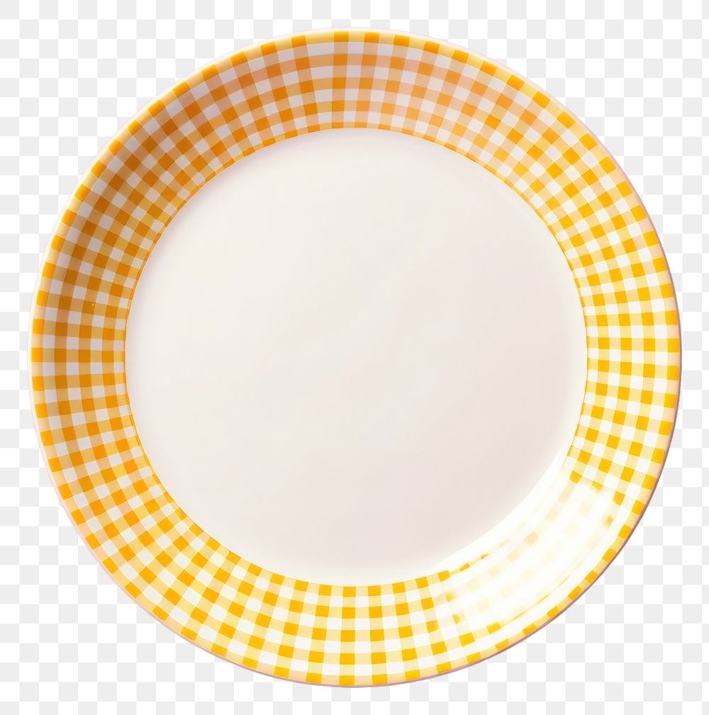PNG  Empty a plate platter pattern tablecloth. 