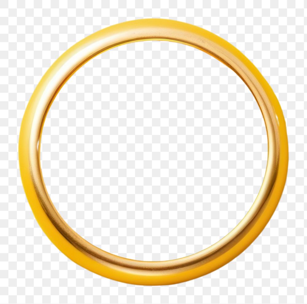 PNG  Gold ring yellow simplicity jewelry. AI generated Image by rawpixel.