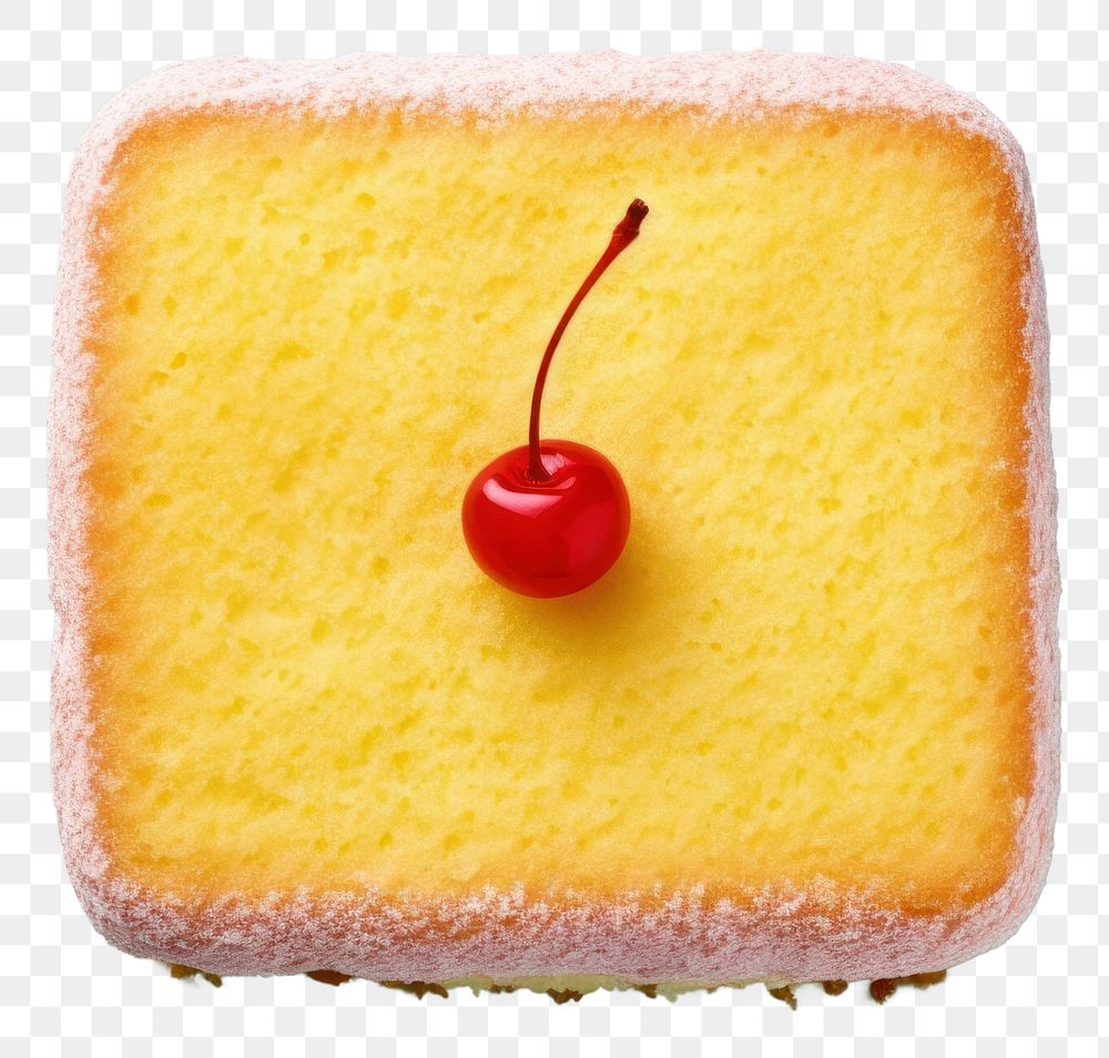 PNG  Sponge cake dessert fruit food. AI generated Image by rawpixel.