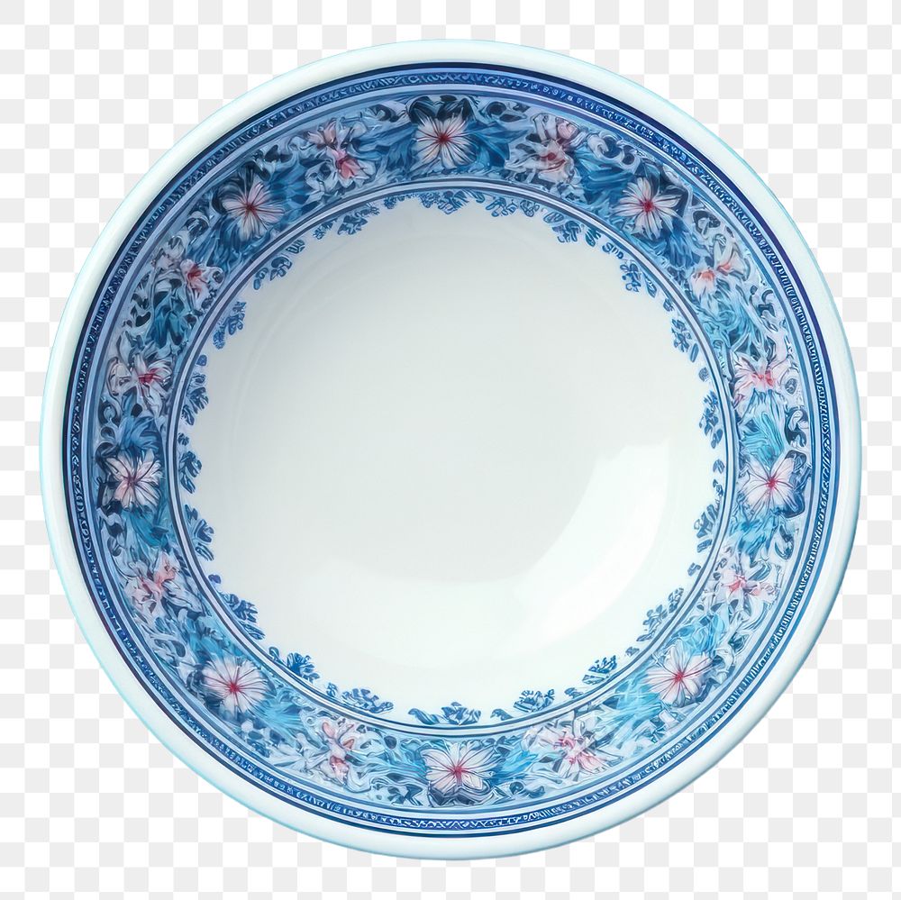 PNG  Porcelain bowl porcelain saucer plate. AI generated Image by rawpixel.