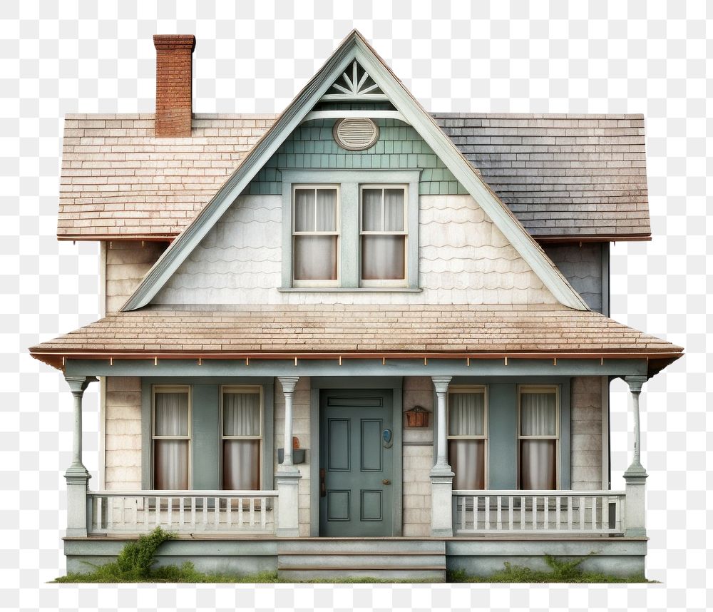 PNG Normal house architecture building cottage. AI generated Image by rawpixel.