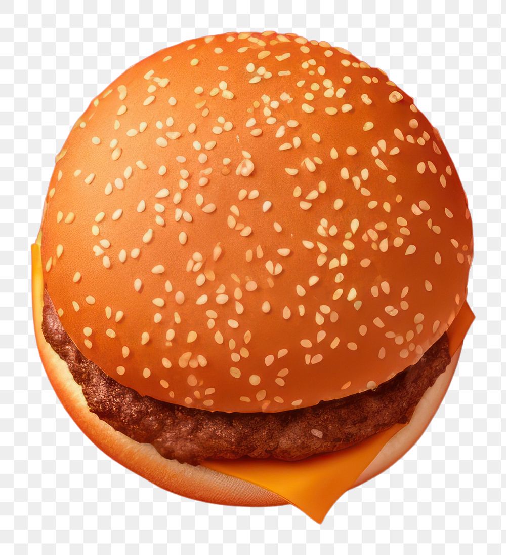 PNG  Hamburger hamburger food red. AI generated Image by rawpixel.