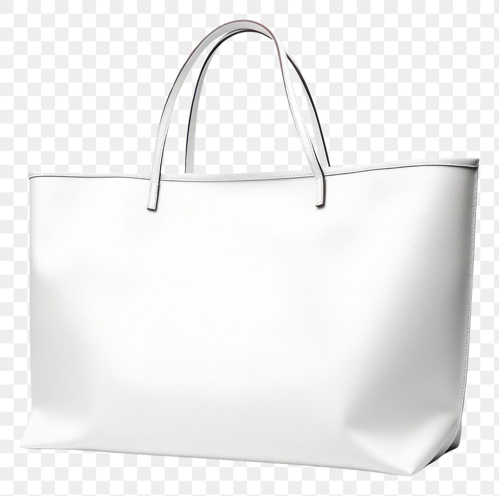 PNG White tote bag handbag accessories accessory. AI generated Image by rawpixel.