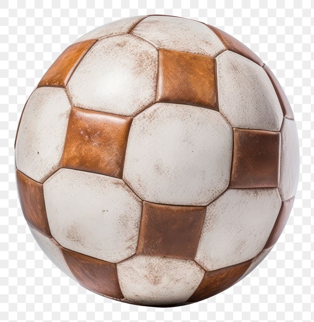 PNG Old Soccer Ball ball football sports. AI generated Image by rawpixel.