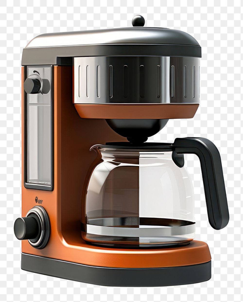 PNG  Coffee maker appliance mixer cup. AI generated Image by rawpixel.