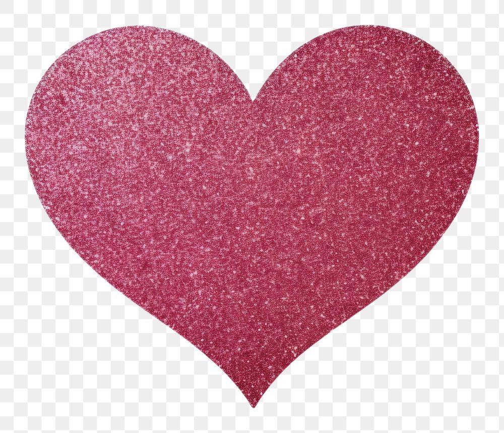 PNG Glitter heart white background celebration. AI generated Image by rawpixel.