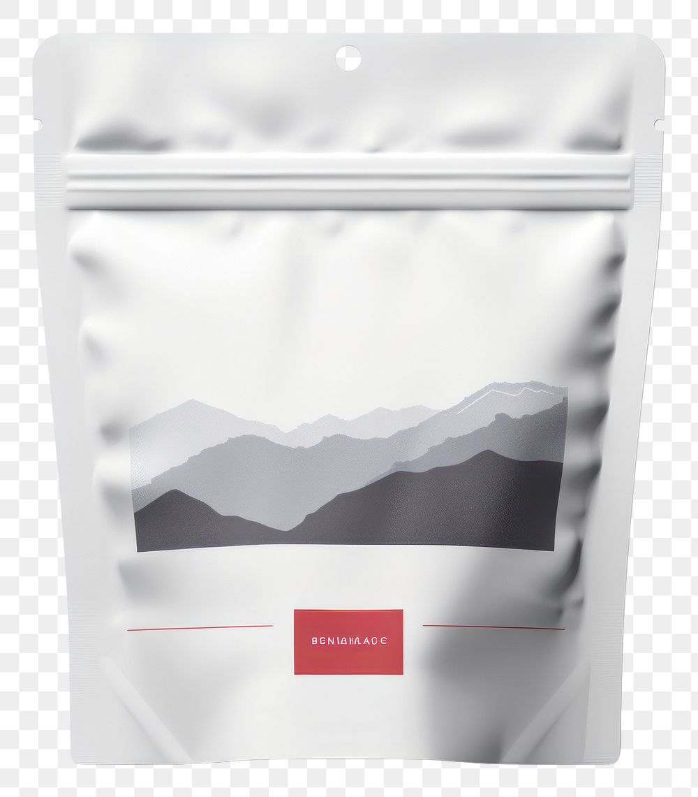 PNG  Espresso pouch coffee mountain red ice. AI generated Image by rawpixel.