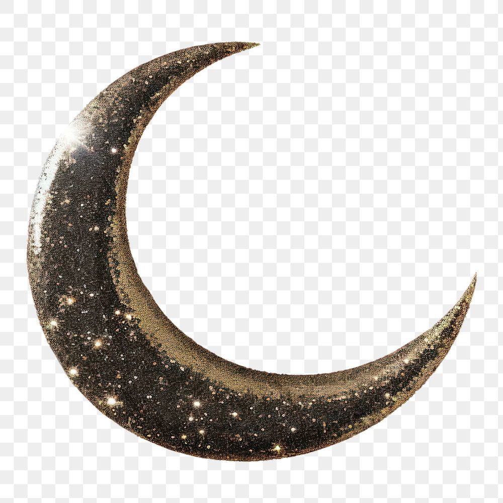 PNG Crescent moon astronomy astrology outdoors. AI generated Image by rawpixel.