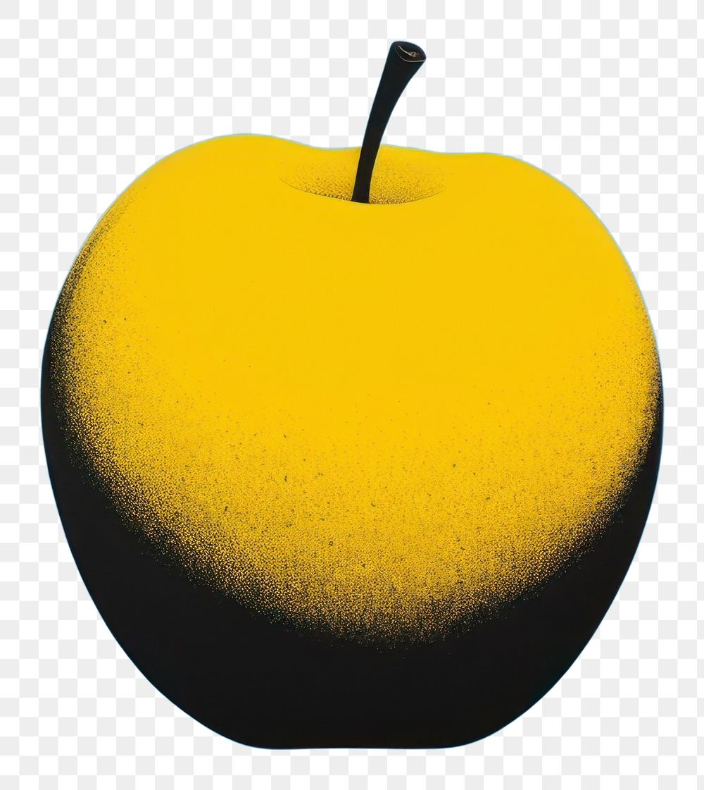 PNG Apple apple yellow fruit. AI generated Image by rawpixel.