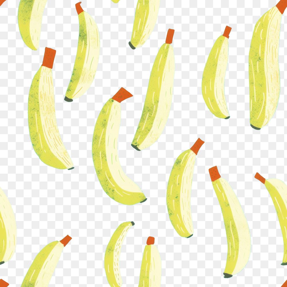 PNG Banana pattern backgrounds fruit green. AI generated Image by rawpixel.