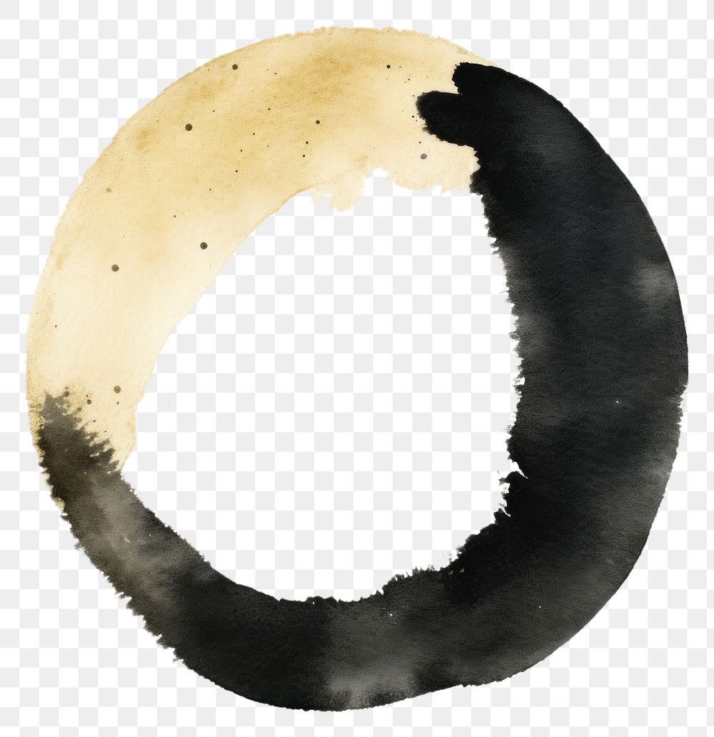 PNG Black circle shape white background astronomy outdoors. 