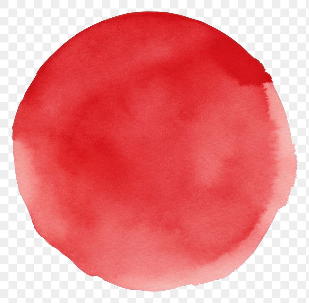 PNG Crimson circle shape backgrounds paint white background. 
