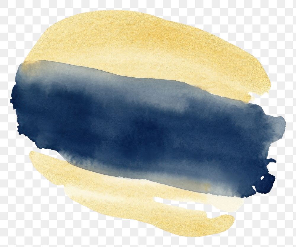 PNG Dark blue and gold glitter stains backgrounds painting white background. AI generated Image by rawpixel.
