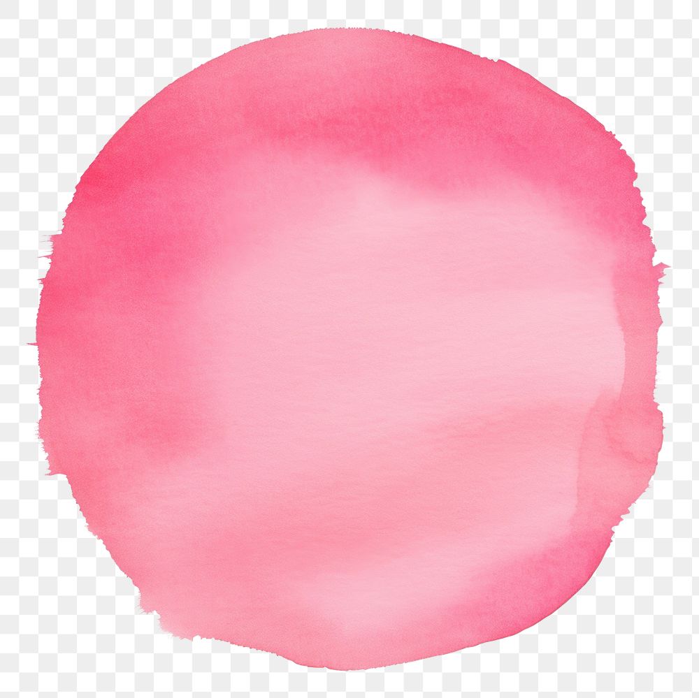 PNG Pink circle shape backgrounds paint petal. AI generated Image by rawpixel.