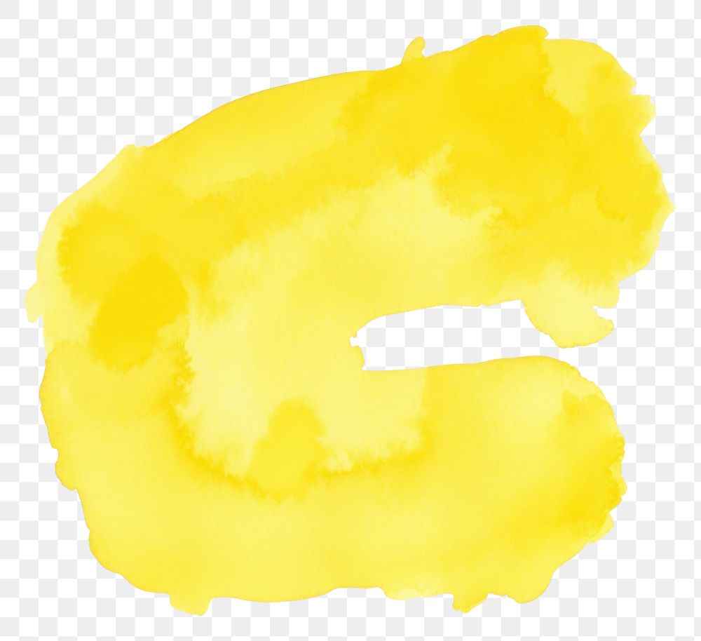 PNG Yellow backgrounds paint white background. AI generated Image by rawpixel.