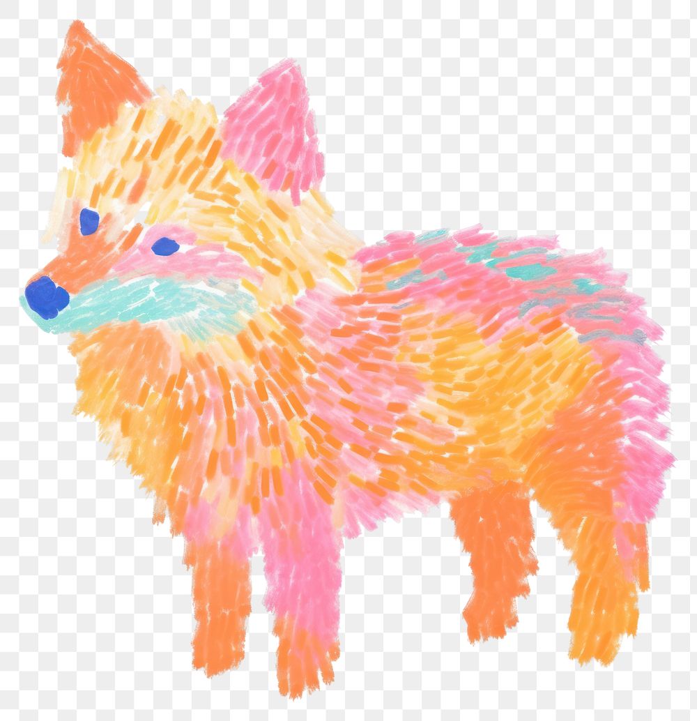 PNG Fox mammal animal art. AI generated Image by rawpixel.