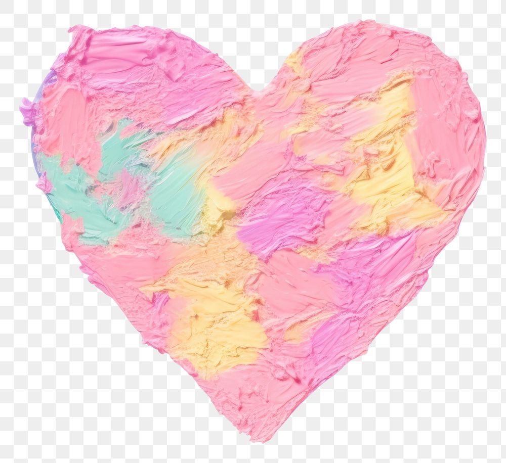 PNG Heart broken paint white background creativity. AI generated Image by rawpixel.