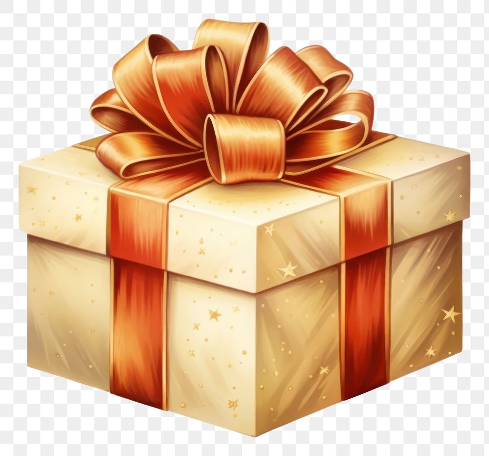 PNG Christmas gift box white background celebration. AI generated Image by rawpixel.