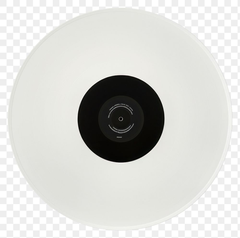 PNG  Record album white white background technology. AI generated Image by rawpixel.