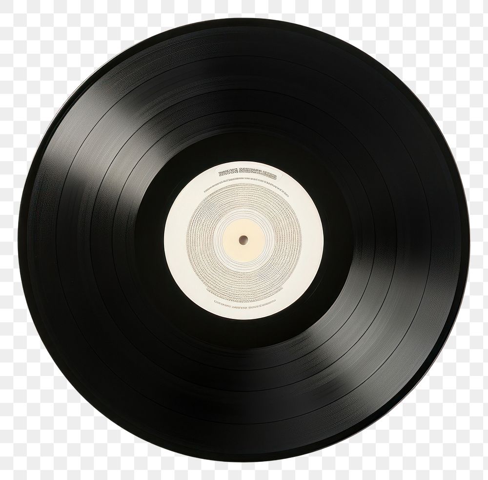 PNG  Record album white background technology gramophone